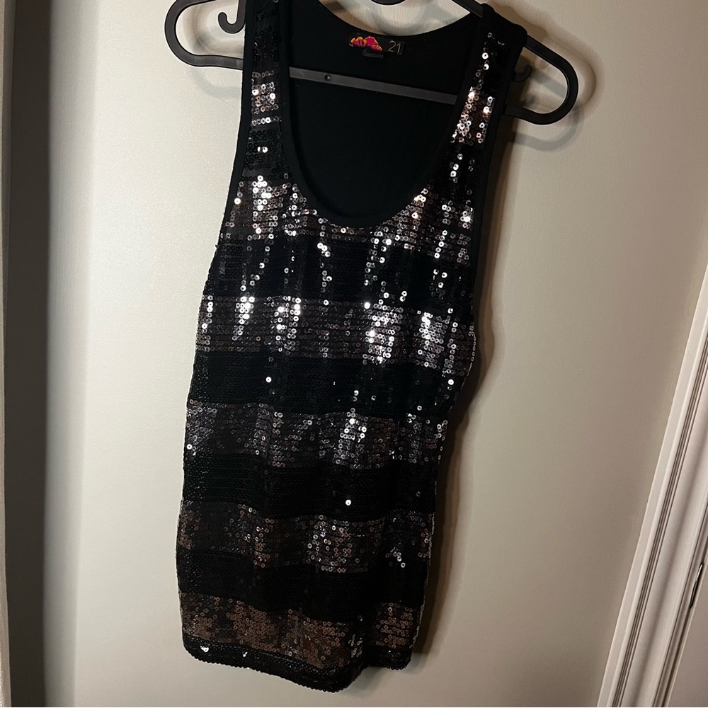 Sequins tank top